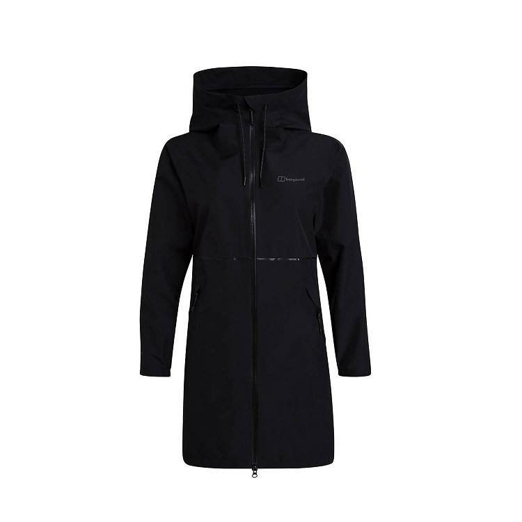 Dámska Nepremokavá Bunda Berghaus Gore Tex Rothley Čierne Slovensko 8357LVAIK